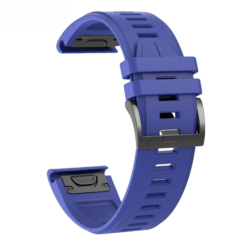 Durable Sports Watch Band with Quickfit Rubber Strap - 26/22mm
