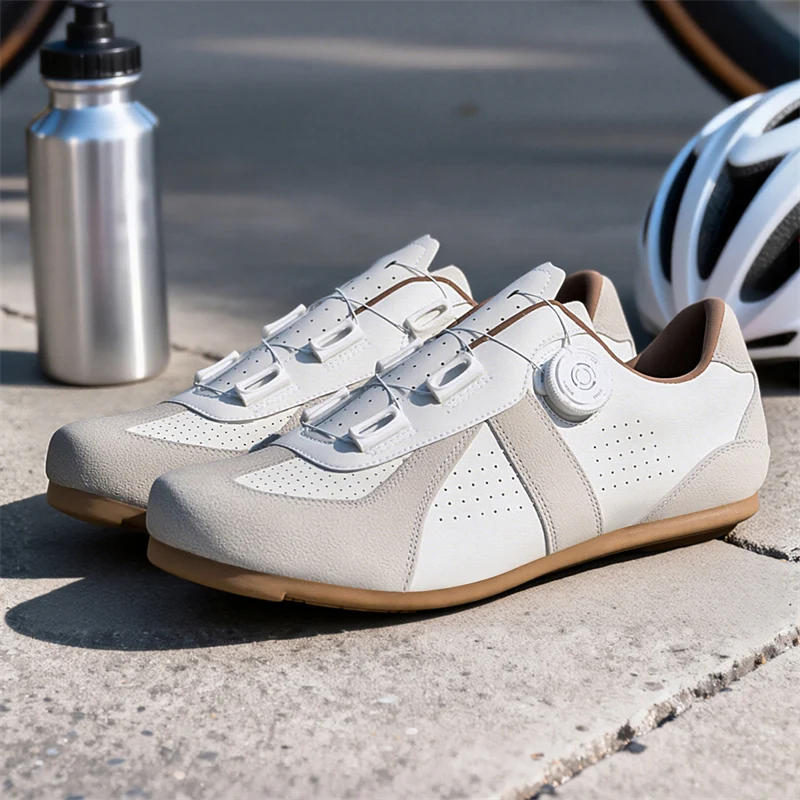 נעלי רכיבה מודל מעודכן לאופניים לגברים, מתאימות למרוץ, סניקרס לאופניים מהירים, נעלי רכיבה לגברים, נעלי רכיבה לאופניים נוחות