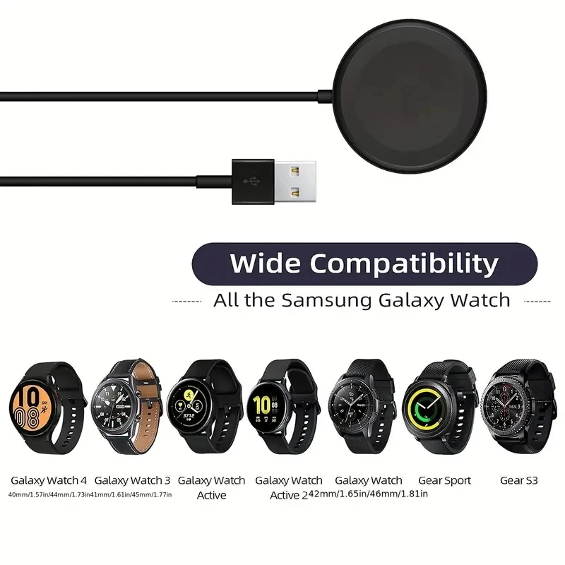 Usb Type C PD charging cable Charger For Samsung Galaxy Watch 6/5/Pro/4/3 41mm 45mm Active 2 40mm 44mm Watch6 Classic 43mm 47mm 42mm 46mm