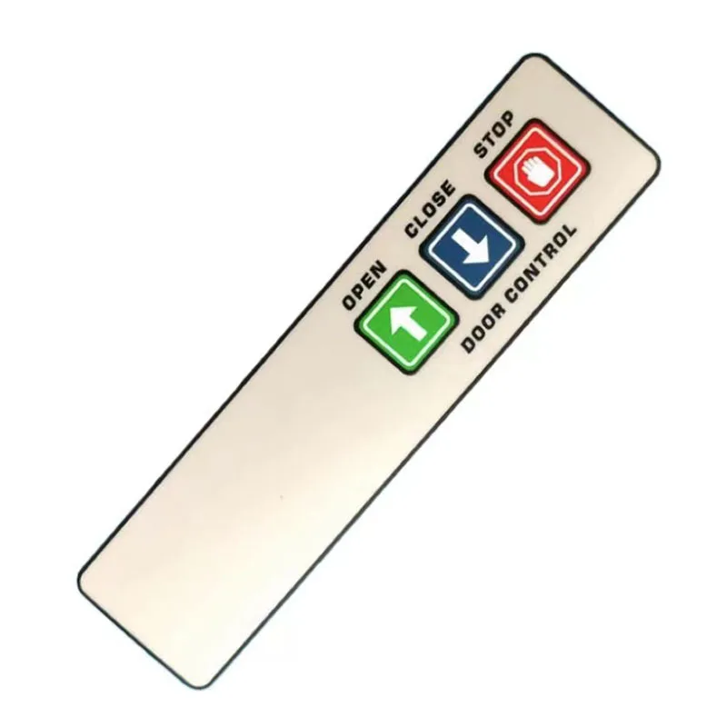 Membrane switch with metal dome PET membrane panel
