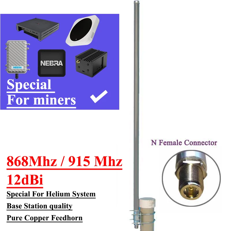 Antenna 868Mhz Ad Alto Guadagno Lora 915Mhz Antenna Gsm Ripetitore Del Segnale Cellulare Hotspot Hnt Rak Miner Antenna Ad Elio Sencecap