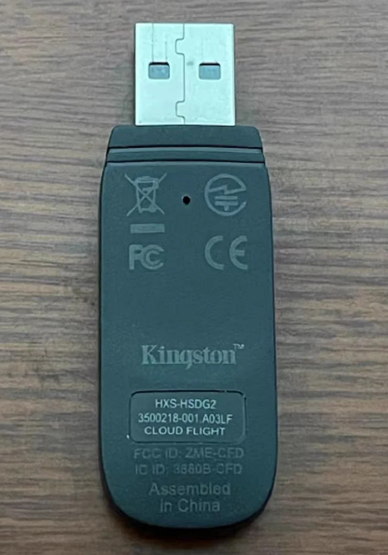 OriginalHyperXFlightSReplacementHeadphoneUSBAdapterReceiver