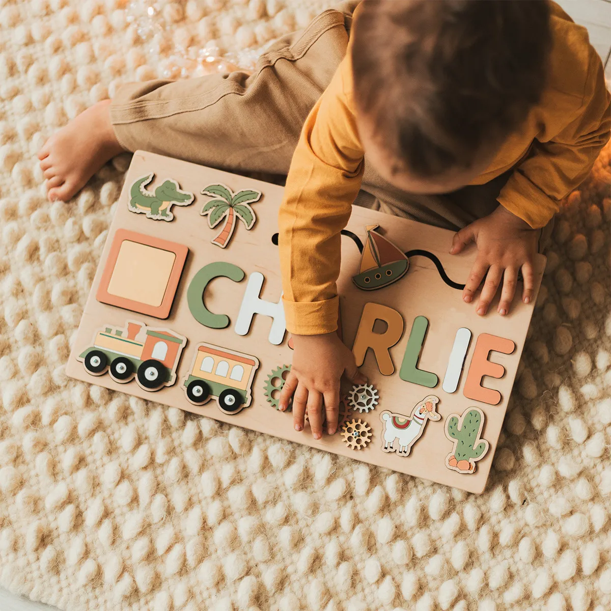 Personalized First Name Wooden Puzzle 4 | Personalized First Name Wooden Puzzle 6