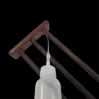 /pack Glue Micro-Tips Plastic Glue Bottle Tips Glue Extender Precision Applicator Dropping Tube Nozzle For Crafting Lab 1