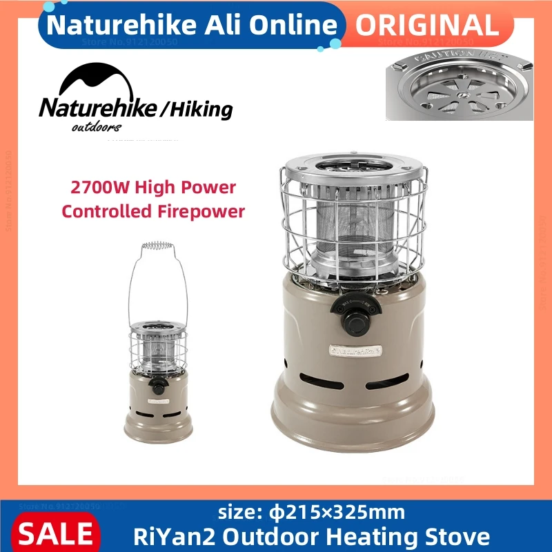 Naturehike NEW Outdoor Winter Heating Stove Adjustable Firepower Gas