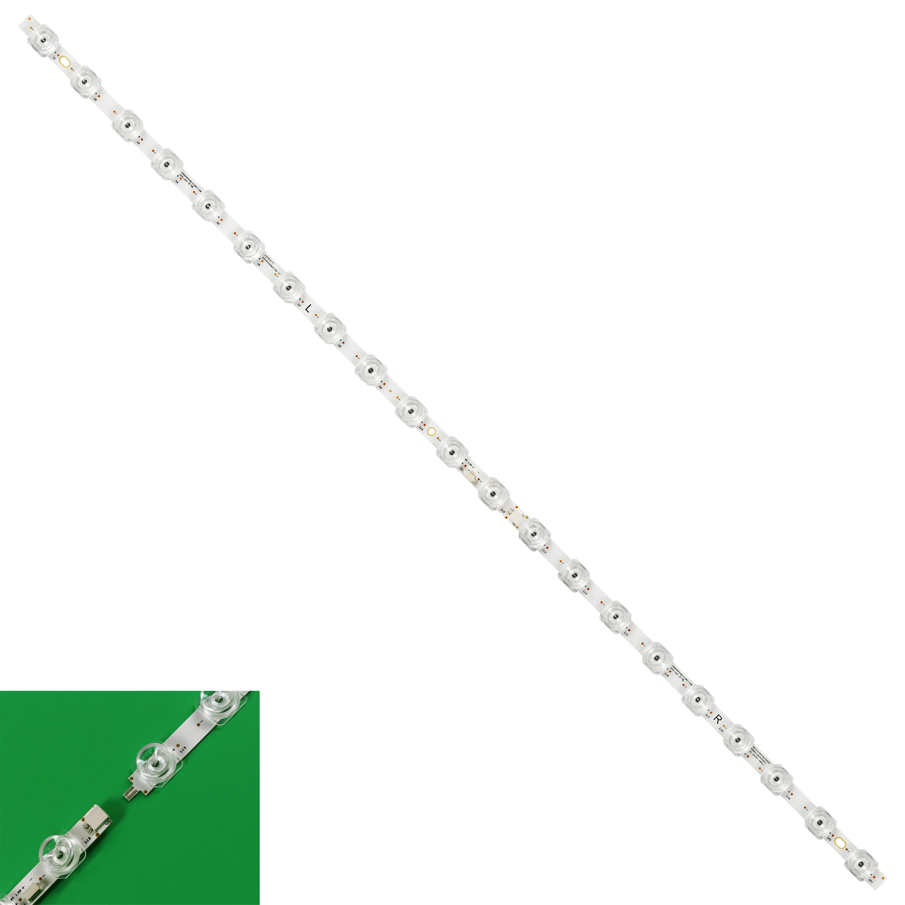 Tira de Luz de Fundo Led para Tcl 43s431 43s435 43p616 43m8f 43v6f 43s425laaa 43s425laba 43s425lbaa 43s425ldaa 43s425tdaa 43s425vdba