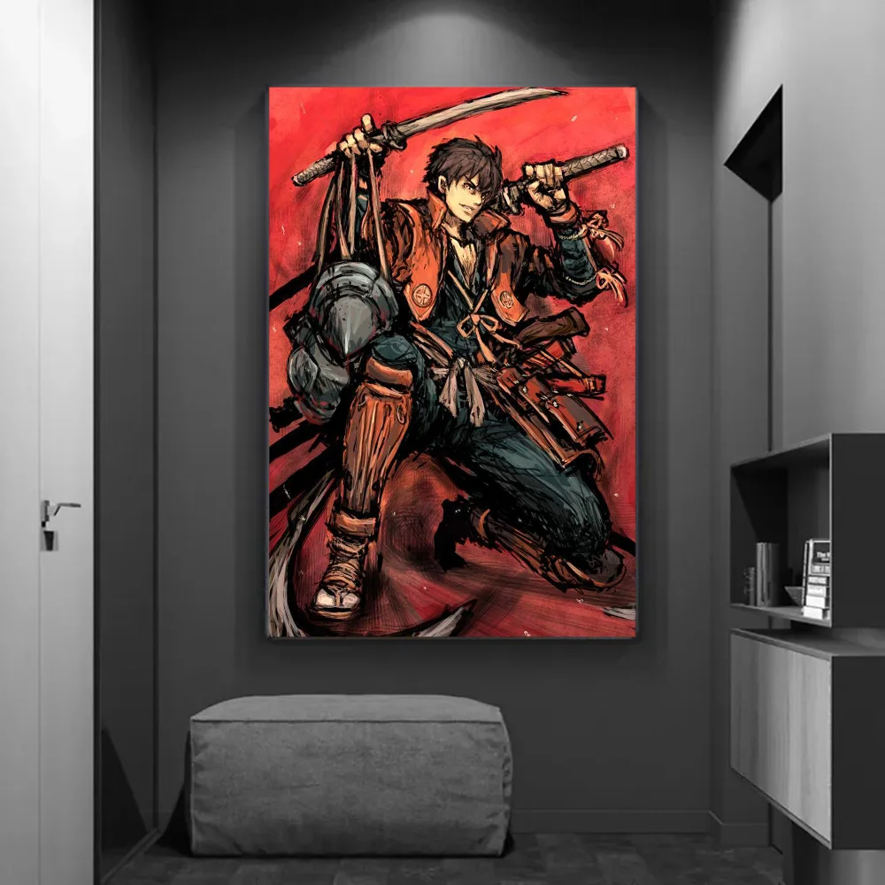 DRIFTERS 클래식 빈티지 포스터 장식 그림, 벽 예술, 흰색 크래프트 종이, 카와이 방 장식