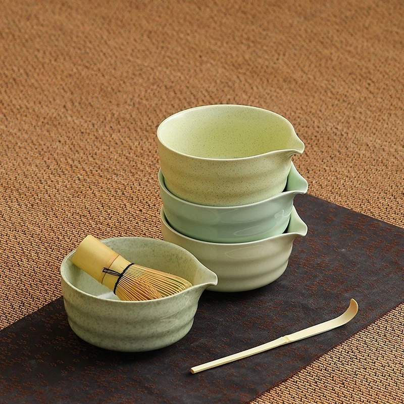 Japanese Ceramic Tea Set Ceramic Matcha Gift Box Elegant Matcha Tea Set Lovers Making Tools Accessories