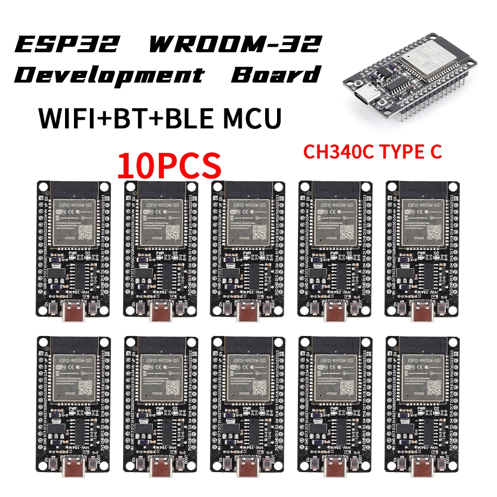 ตัวเลือกสินค้า บอร์ดพัฒนา ESP32 WiFi+Bluetooth สำหรับ IoT ใช้งานง่าย