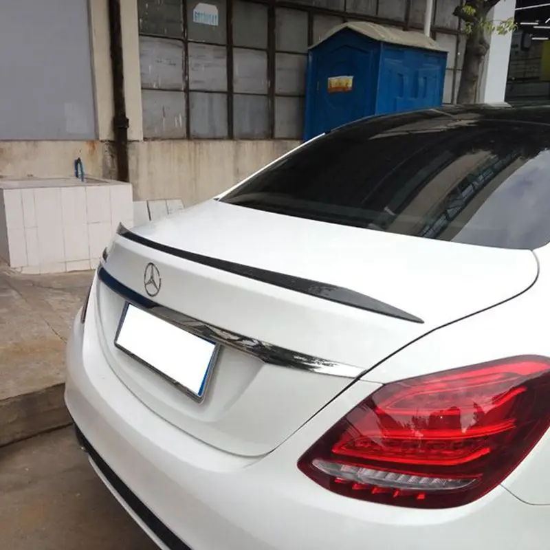 Auto Heckspoiler Für Mercedes C-Klasse W204/C204 - Sportlicher Dachspoiler Schwarz