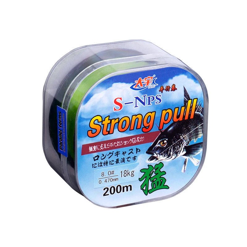 Fishing Line Fishing Tackle 200M Nylon fishing line 2-33LB Japanese Durable Monofilament Sea/Freshwater main Line leader Fishing wire for Carp fishing