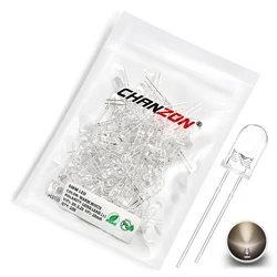 Enhanced LED Diode Kit - Ultra Bright Multicolor Set (100pcs Warm White)