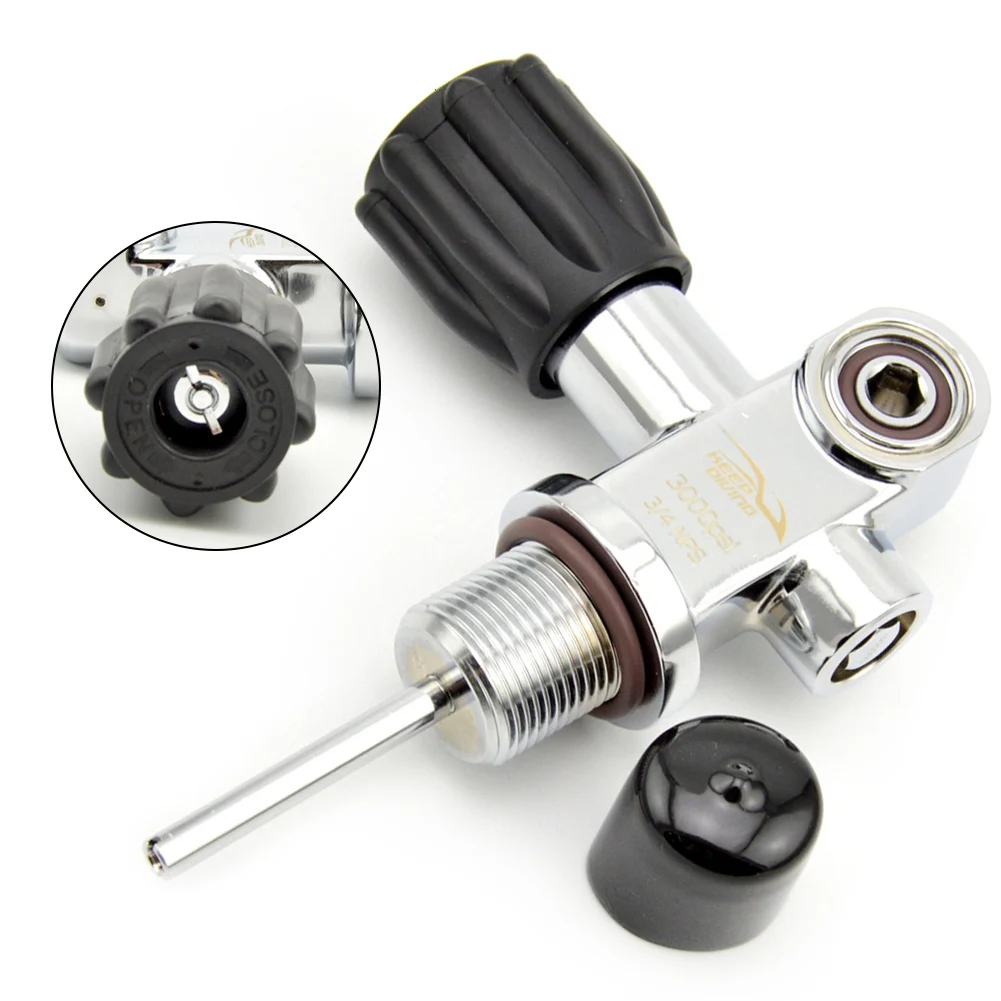 

High Quality Tank Valve Reducing Valve Scuba Diving Snorkeling Parts Reducing Valve Tank Valve 1pc 3/4\"-14 Cylinder Bottle