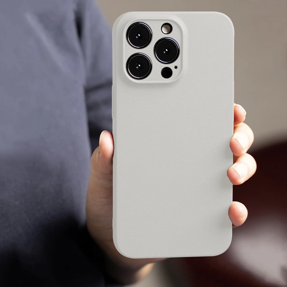 Luxury Sandstone Matte Ultra-Thin Hard Phone Case - Slim PC Bumper Back Cover
