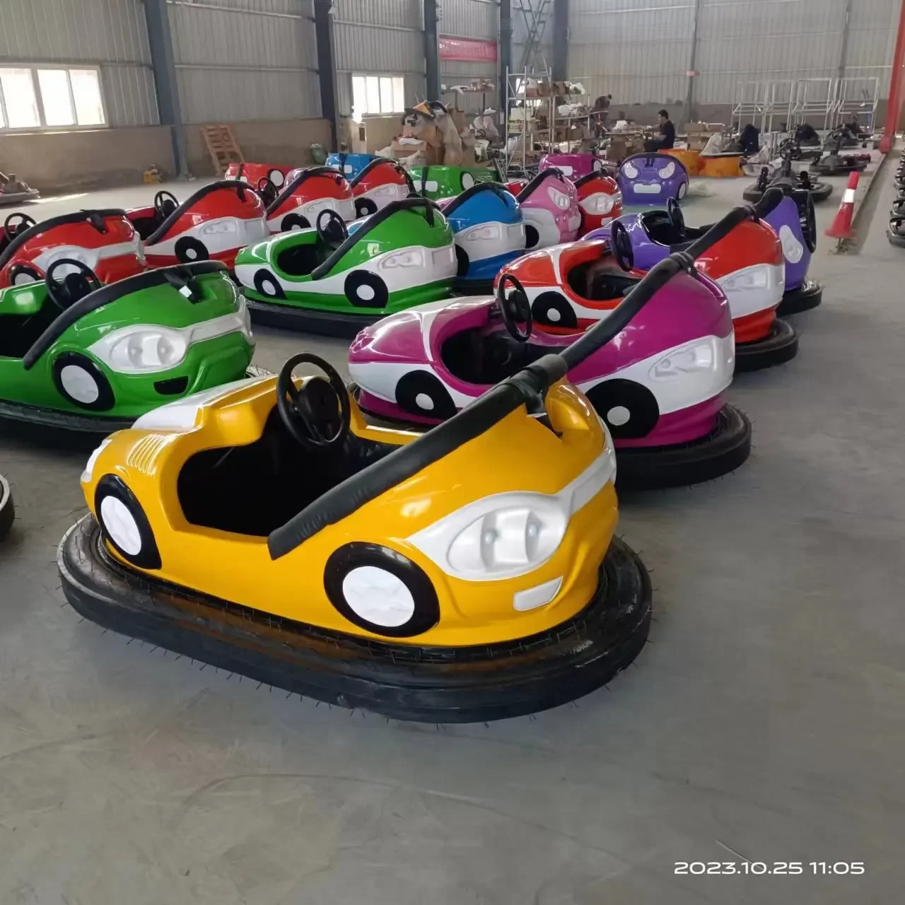 Factory Directly Customization Sky-net Amusement Park Children Adult Dodgem Electric Kids Bumper Cars for Sale