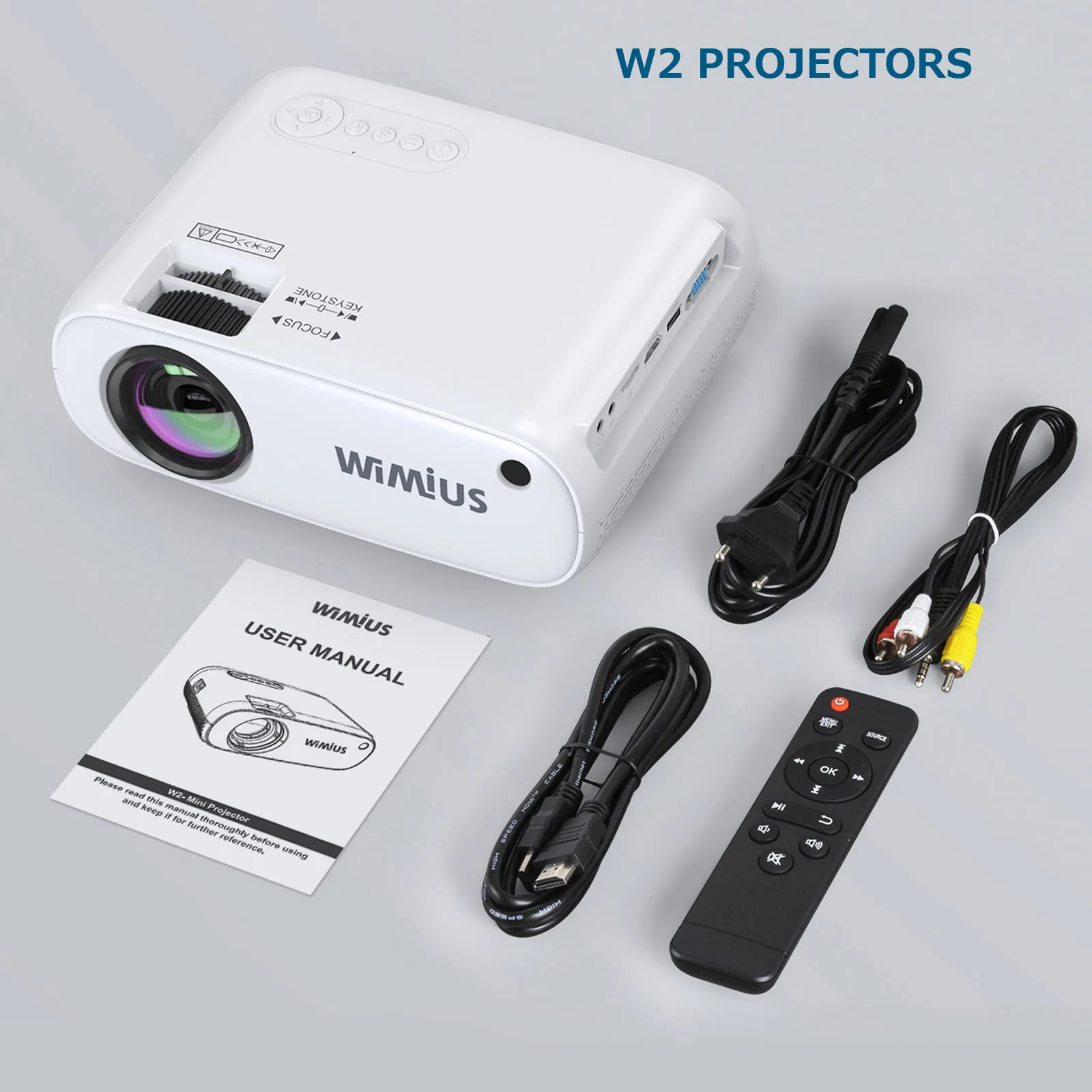 ミニLDCプロジェクター MINIプロジェクター、ワイヤレス同期ディスプレイ720P用LED