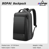 BOPAI Business Backpack Men Waterproof anti theft Business usb Charging Office 15.6 inch Laptop Backpack Travel Shoulder Bag 1