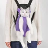 Adjustable Cat Carrier Bag Pet Double Shoulder Backpack Portable Bag Outdoor Travel Camping Hiking Cat Bag Dog Bag 6