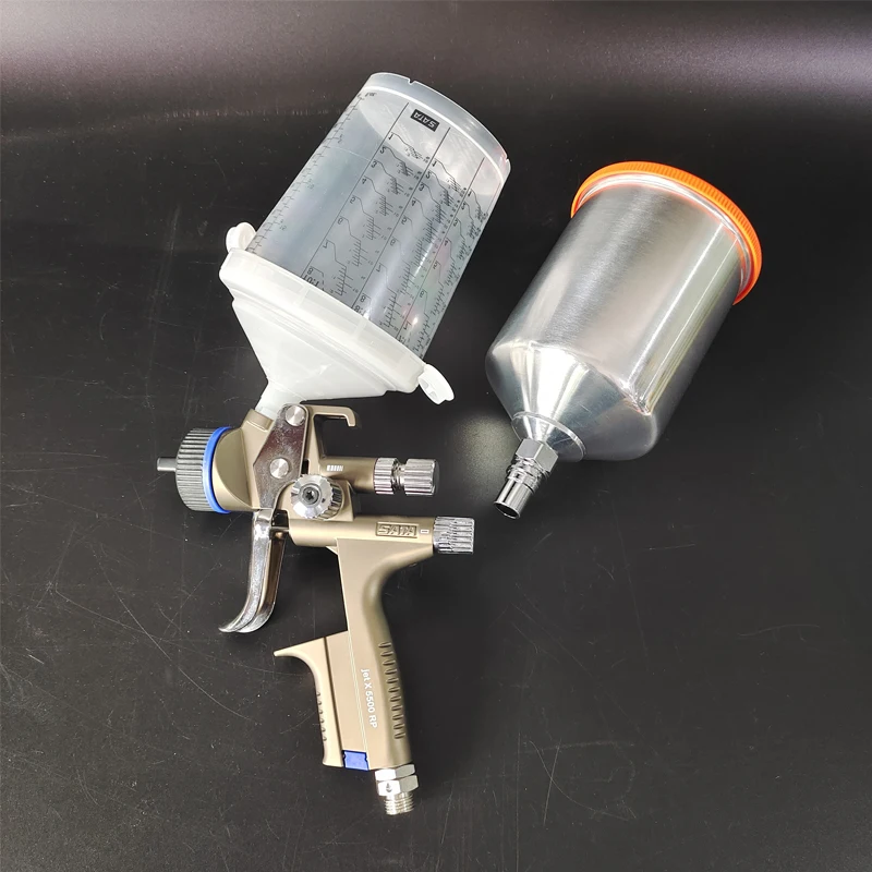 Applicable to SATA Spray Gun Aluminum Alloy Pot 600ml Sealed Tank General Upper Cup Car Paint  Pot