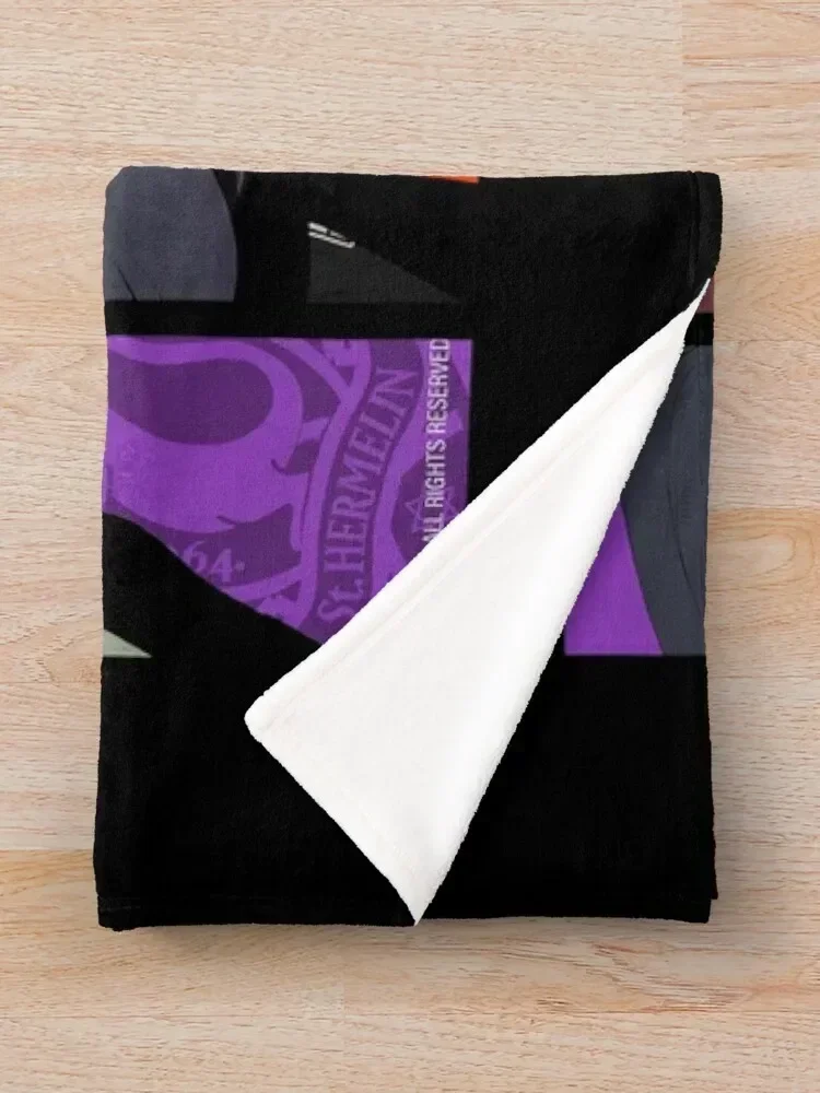 『PERSONA』25th Anniversary Protagonists Throw Blanket Hairys Blankets For Bed Flannel Multi-Purpose Blankets 3