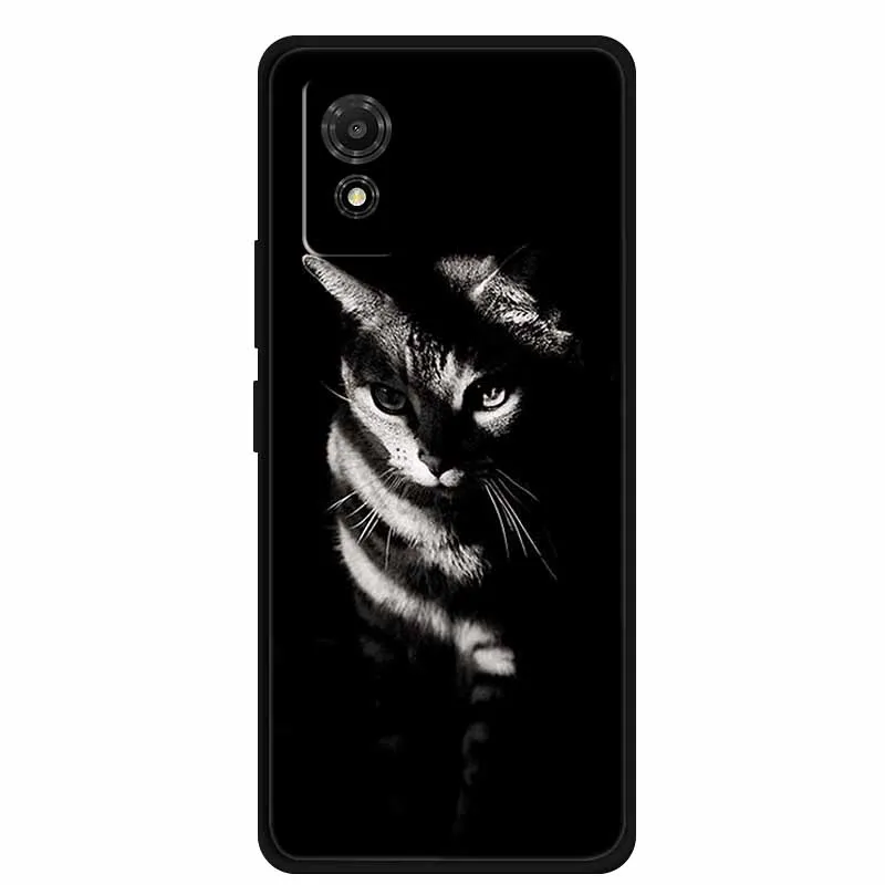 Animal-Themed Soft Silicone Phone Case - Durable Back Cover Protector Bumper