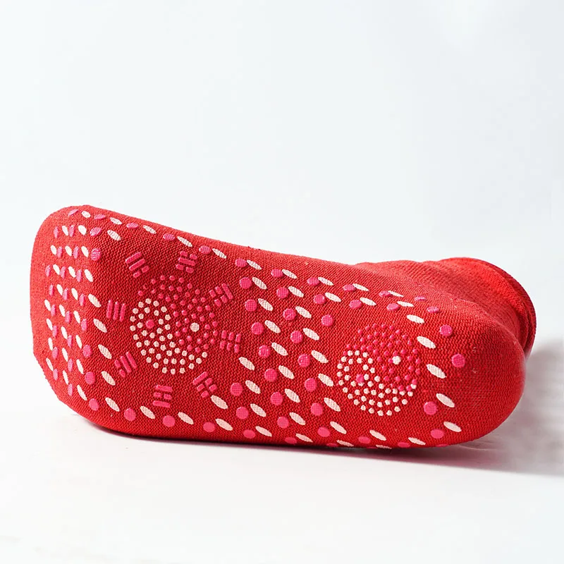 

3/4 Pairs Winter Self-heating Health Care Socks Men's Women's Couple Models Magnetic Therapy Comfortable Warm Sox Happy Socks