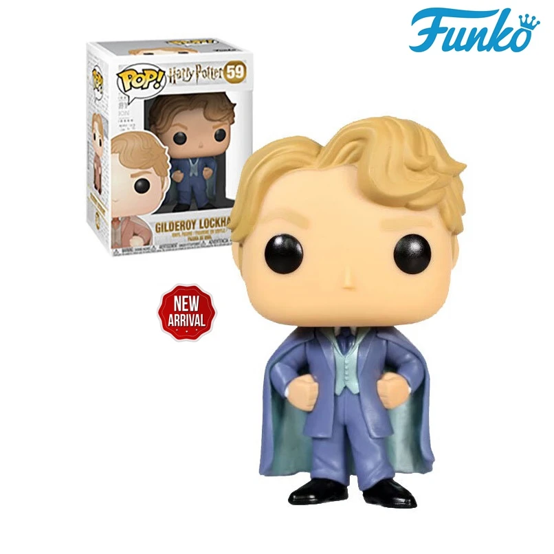 thumbnail image 1 of 2024 NUEVAS PELÍCULAS FUNKO POP Harri Potter GILDEROY LOCKHART n.° 59 Figura de vinilo exclusiva BARNES NOBLE BOOKSELLERS Modelo Muñecas de juguete, 1 of 5
