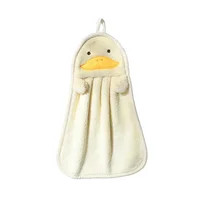 Household Hand Towel Cute Absorbent Kitchen Towel Rag Wipes Bathrobe Home Textile Garden 4