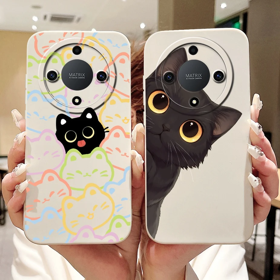 Charming Cartoon Painted Soft TPU Phone Case