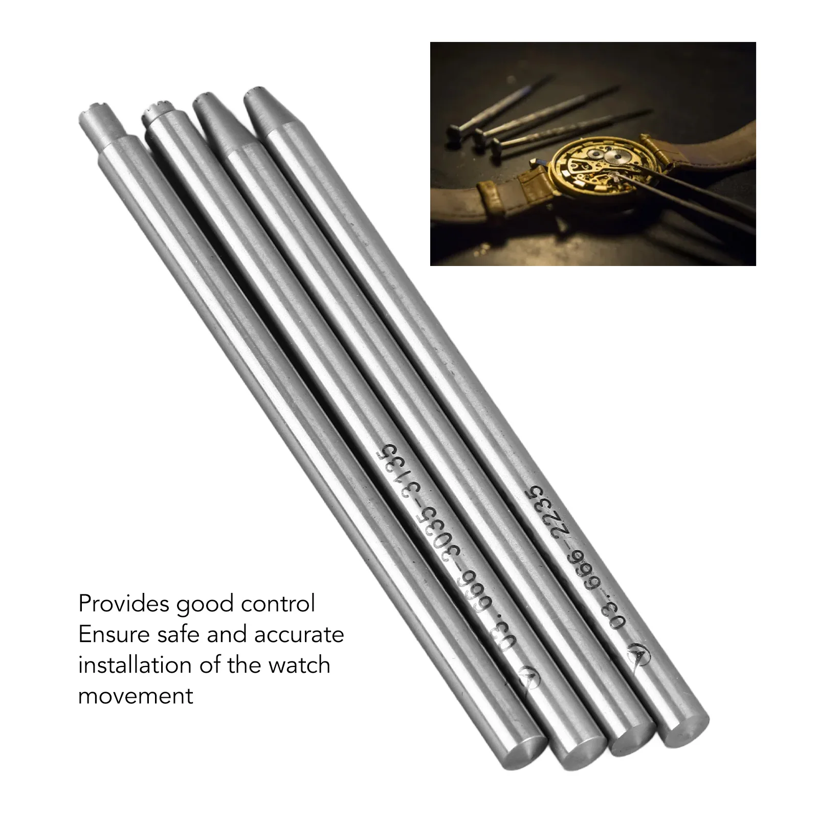 

4 шт. Ручной пресс для наручных часов из нержавеющей стали 3135 2135 1570 2235 3035 Инструменты для ремонта часов