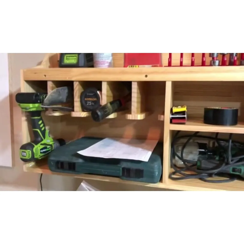 XCSOURCE Power Tools Storage Organizers Cabinets, Drill Charging Station,  Hanging Slots, Wall Mount Impact Drivers Dock Large AliExpress