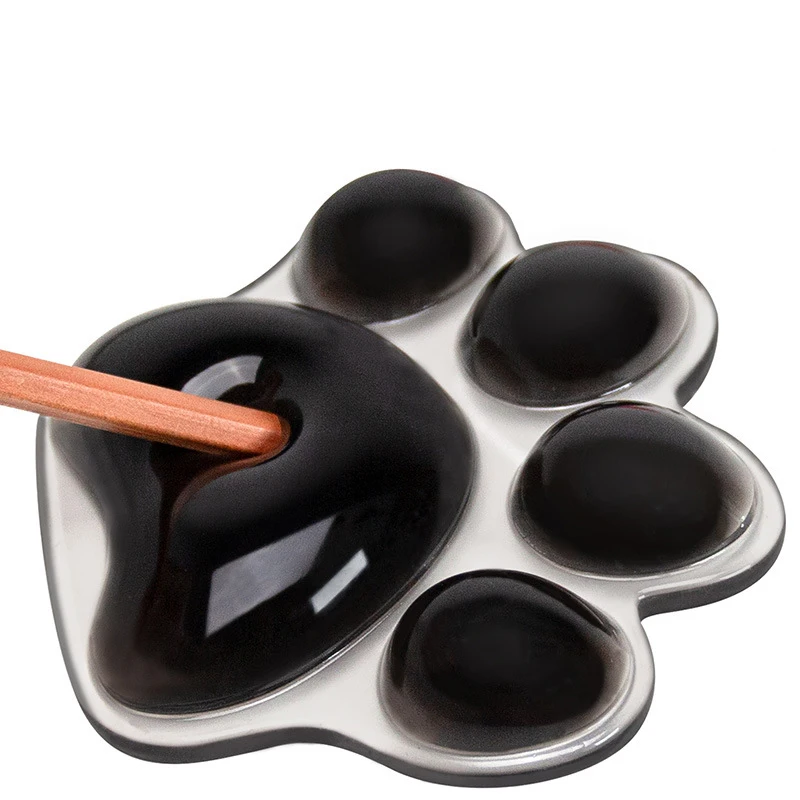 Cute Comfort Gel Computer Mouse Hand Wrist Rests Suporte Almofada Cartoon Silicone Cat Paw Wrist Pad - Imagem 2