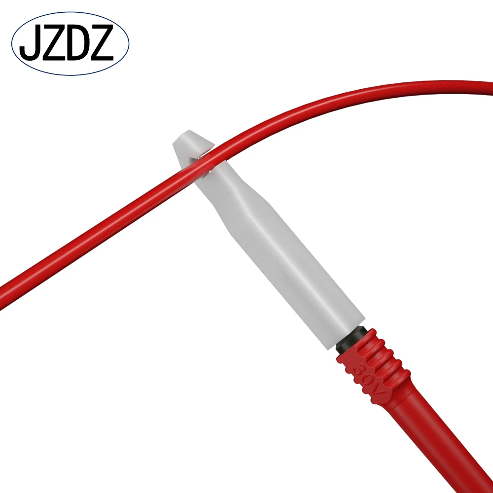 JZDZ 5pcs 멀티 미터 테스트 핀 프로브 진단 도구 절연 와이어 피어싱 테스터 바늘 팁 수리 액세서리 J.30009H
