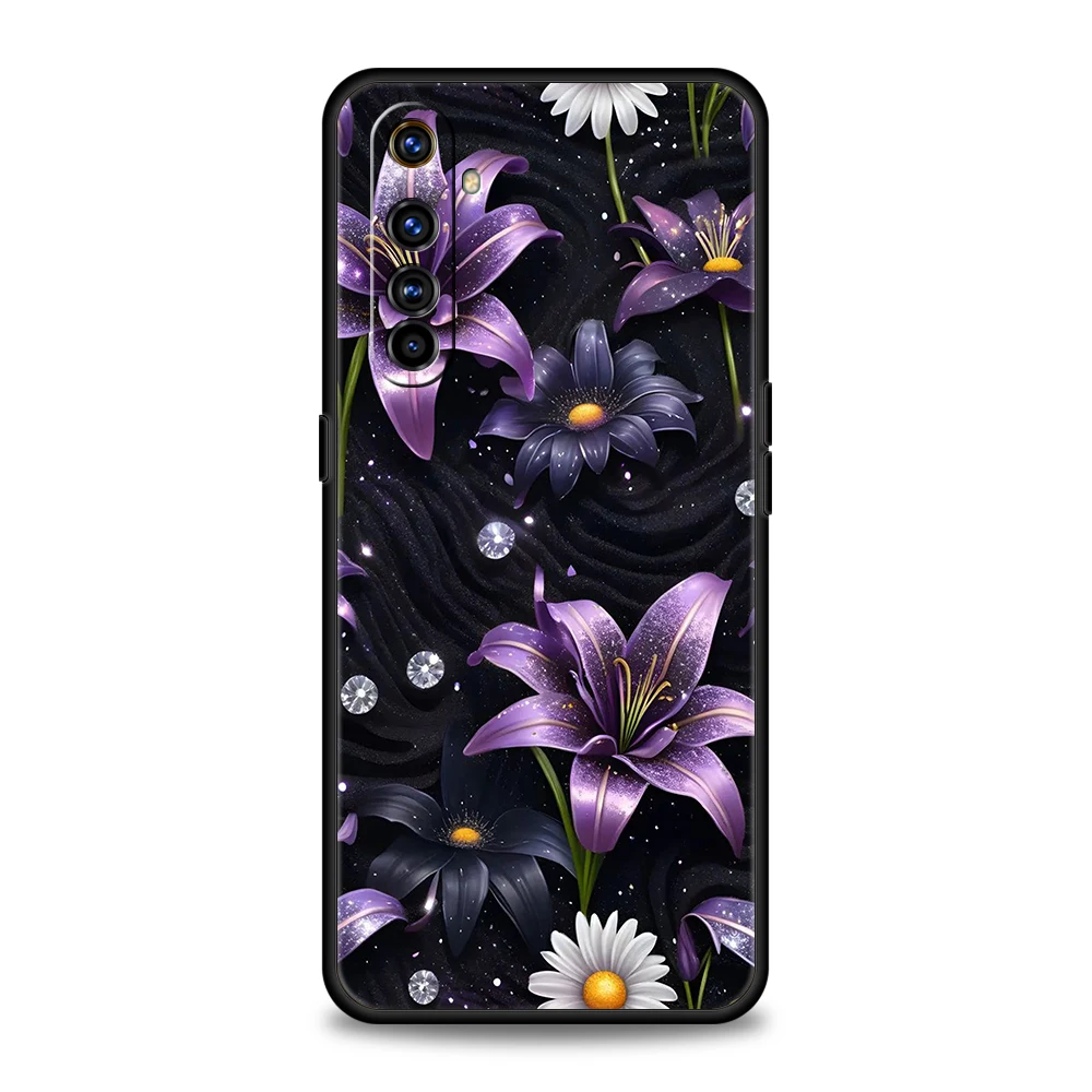 Floral Soft TPU Phone Case with Protective Cover