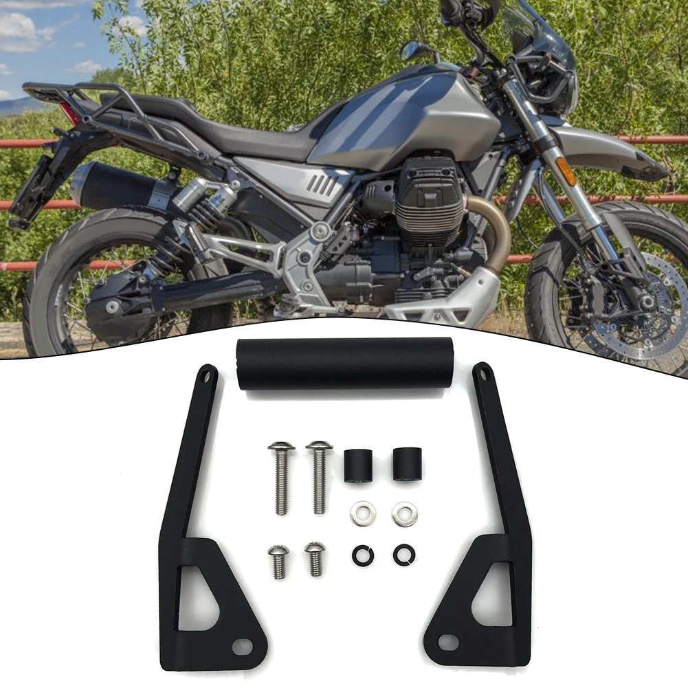 

1 комплект, автомобильный навигационный коврик для GPS-навигатора для мотоцикла GUZZI V85 TT 2019-2021, аксессуары для мотоцикла, квадроцикла, черный алюминий