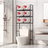 Floor-standing Toilet Storage Rack Bathroom Storage Shelf Non-porous Washing Machine Rack Multi-layer Kitchen Shelf Save Space 3