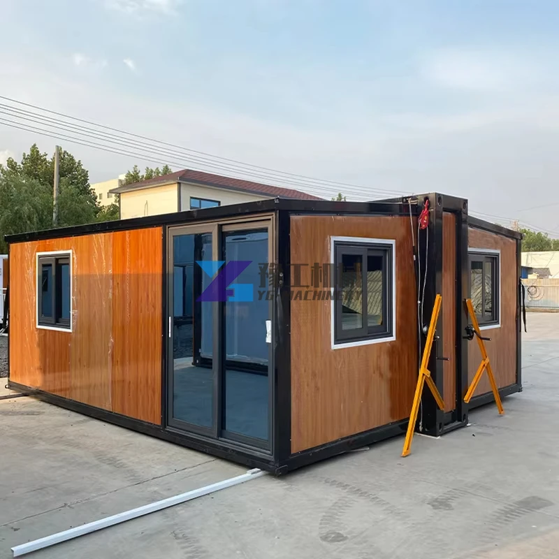 Lue's House Prefab Houses Two Bedrooms - One Bathroom Luxury 20/ 40ft Prefab Hotel Folding Container Homes for Sale Expandable Container House - Image 6