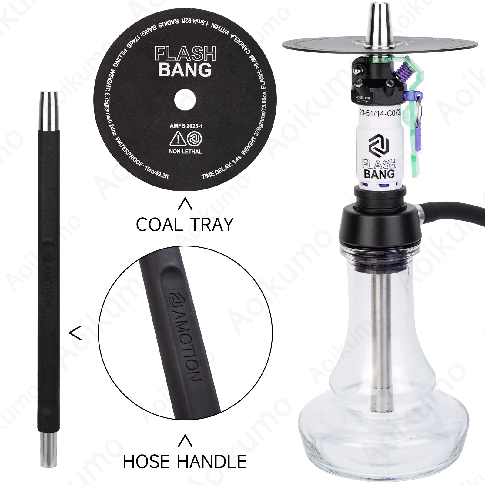 シーシャフラッシュバンAmotion Flash Bang ブラック