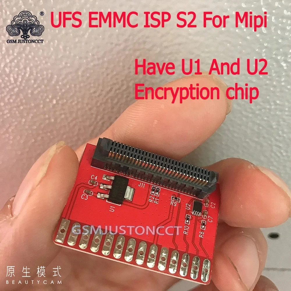 오리지널 ICFRIEND MOORC MIPITESTER UFS EMMC ISP S2 미피 박스용 1-2개
