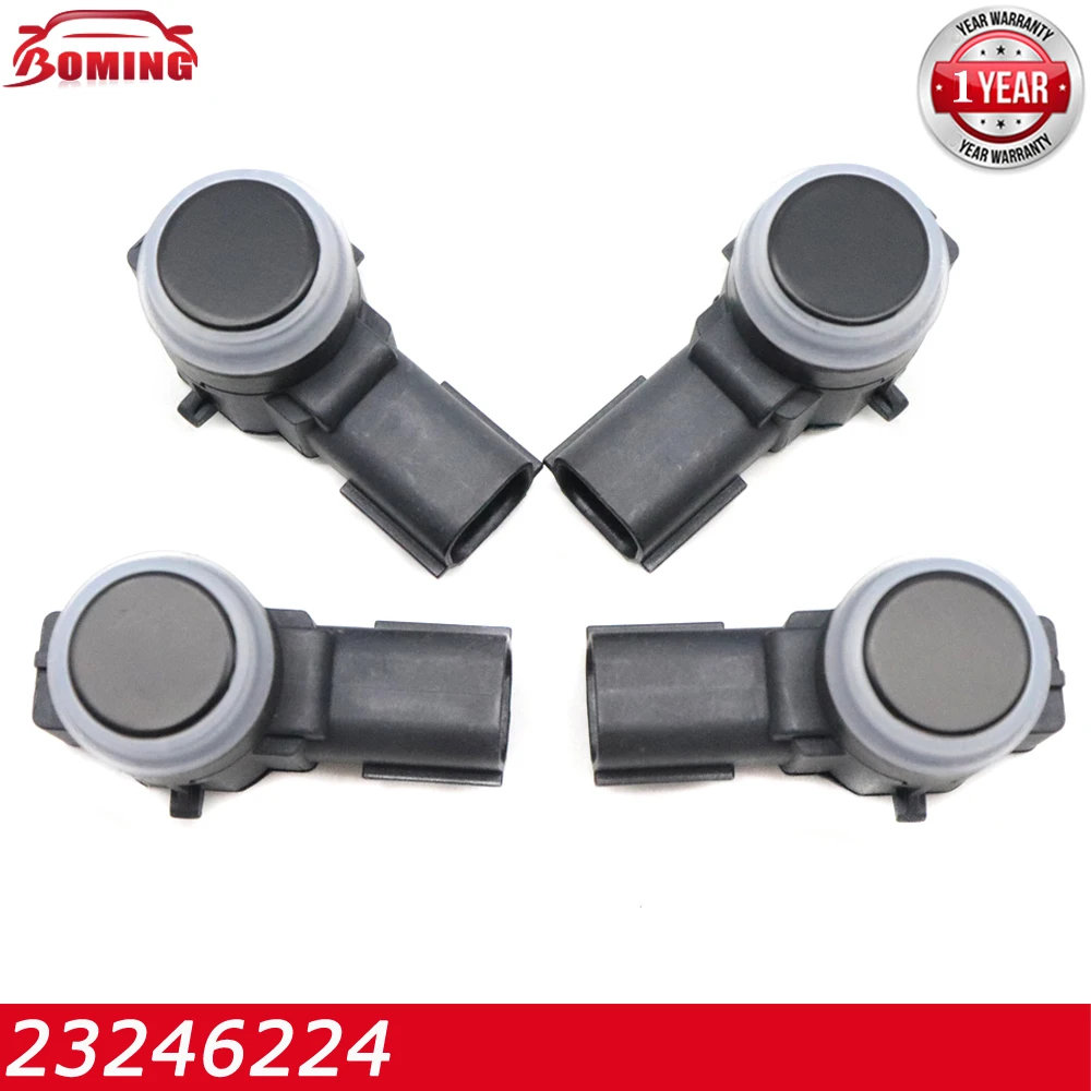 4pcs/lot 23246224 Black Car PDC Parking Sensor Fits For Chevrolet Malibu-0263033131 190522