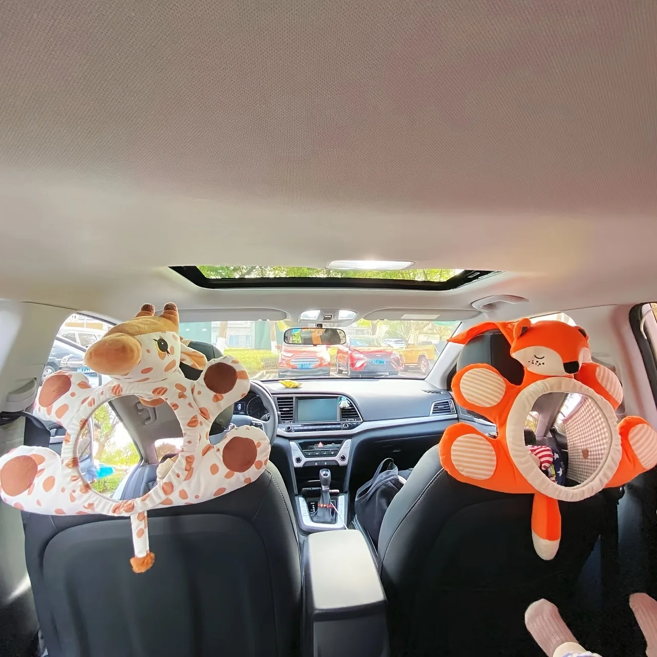 Baby observation mirror reflector car child safety seat rearview mirror car observation hanging decoration car rearview mirror,car baby mirror