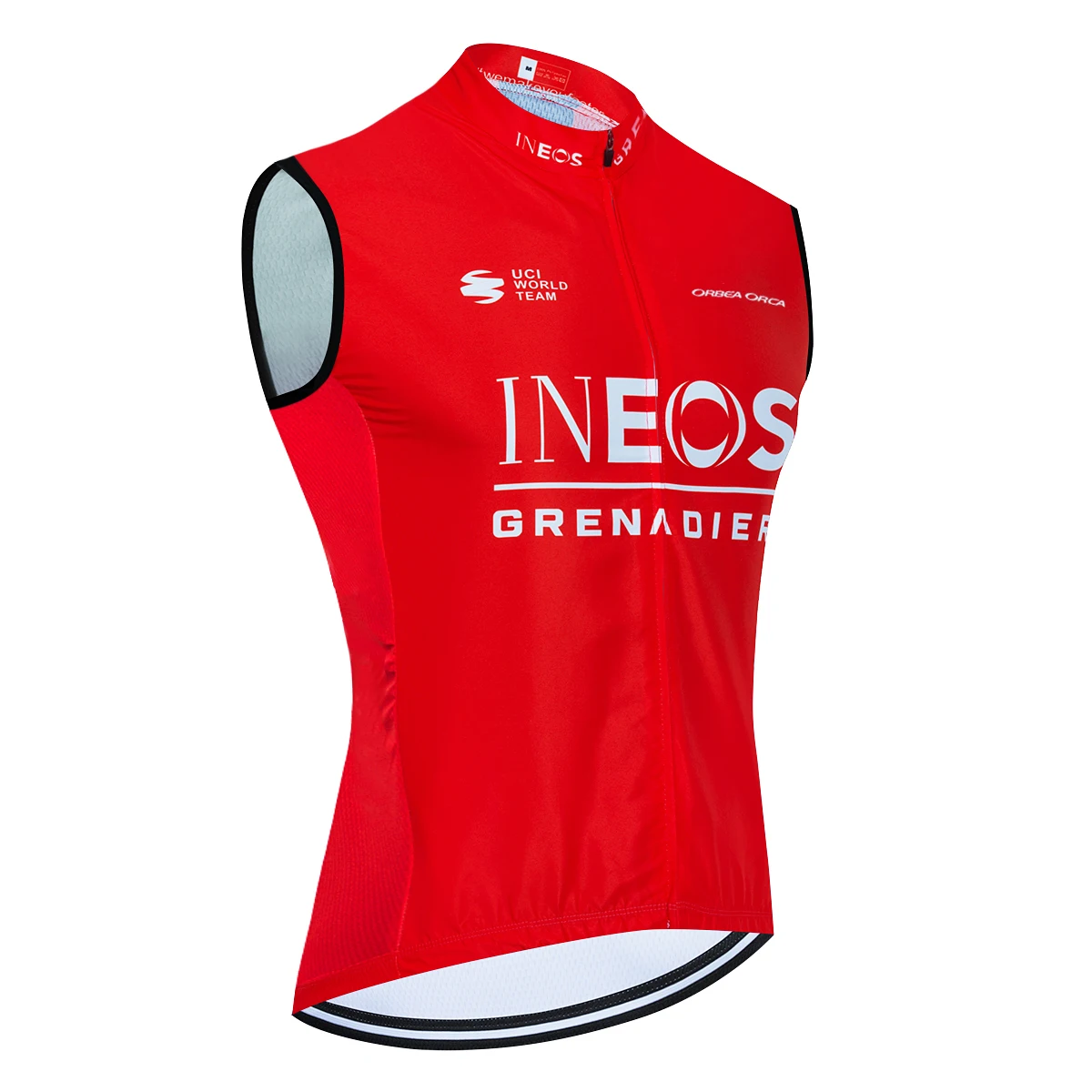 INEOS Cycling Set Windbreaker Portugal Team Cycling Jersey Men Bike Vest Maillot Ropa Ciclismo Unsleeves Bicycl Tshirt