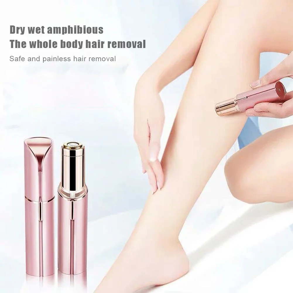 Eyebrow Trimmer Set Eyebrow Trimmer Eyebrow Razor Set Hair Shaver Eyebrow Razor Facial Hair Remover Eyebrow Scissors Hair Remover Eyebrow Trimmer Blade Face Shaver Portable Eyebrow Epilator Electric Mini Eyebrow Trimmer Women Lipstick Shape Shaver Body Facial Lipstick Hair Remover