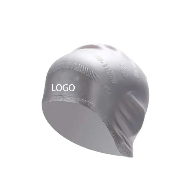 Swimming Cap Adult Children 3D Ear Protection Waterproof