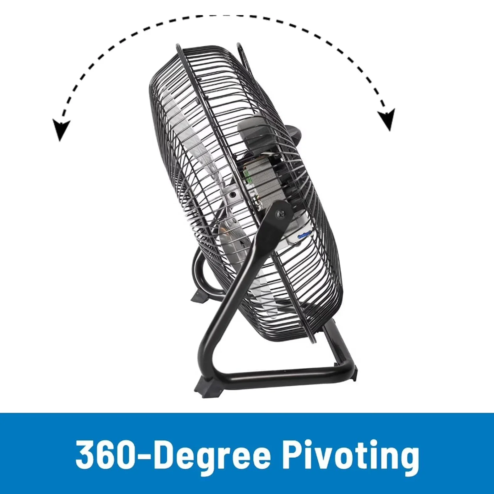 Compact 8 USB-Powered Rotating Fan for Emergencies & Outdoor Use