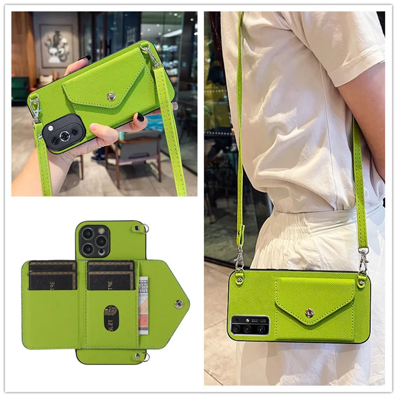 

For Samsung Galaxy S22 S21 FE S20 PLUS NOTE 20 Ultra A13 23 73 53 52 12 22 32 51 71 Case Cover Crossbody Shoulder Strap Wallet