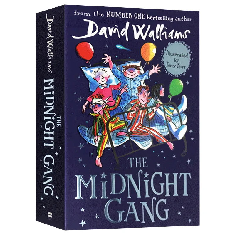 

The Midnight Gang, Детские комиксы для детей 8 9 10 11 лет, английские книги, романы приключений 9780062561077
