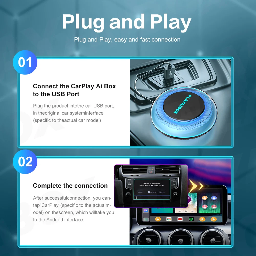 CarPlay PlayAIBox UX999 plus2.0 JP - カーオーディオ