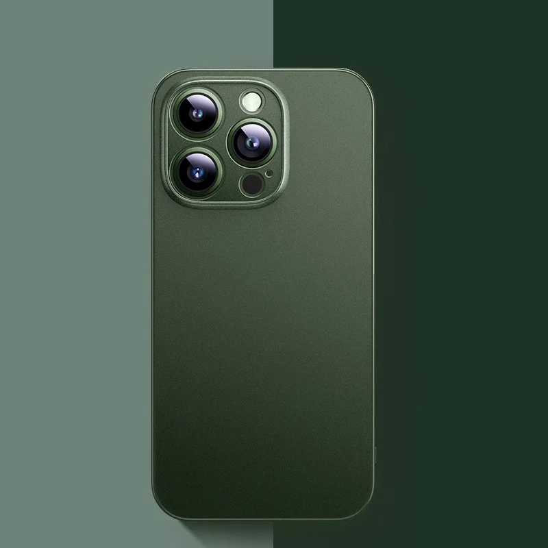 thumbnail image 1 of Luxury 0.3mm Hard PP Matte Case For iPhone 15 14 13 12 Mini 11 Pro Max Xr Xs X SE 7 8 Plus Ultra Thin Frosted Colorful Fundas, 1 of 5