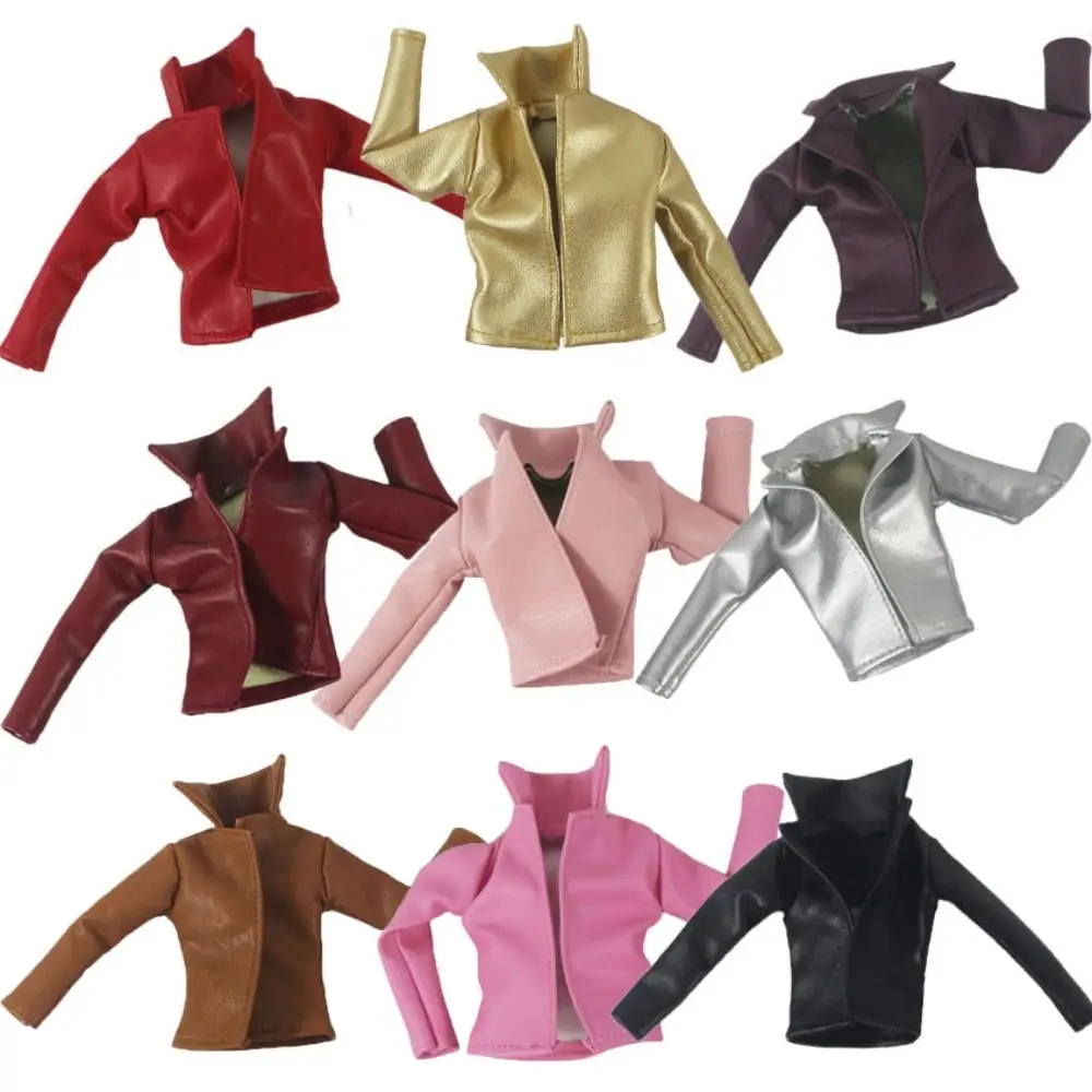 PU Leather Dolls Jacket 10 Colors Fashion Coat